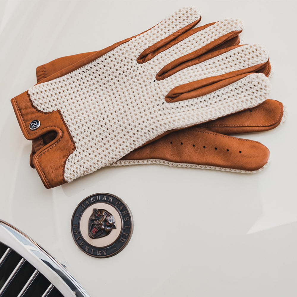Stringback Driving Gloves | Leather & Cotton Driving Gloves