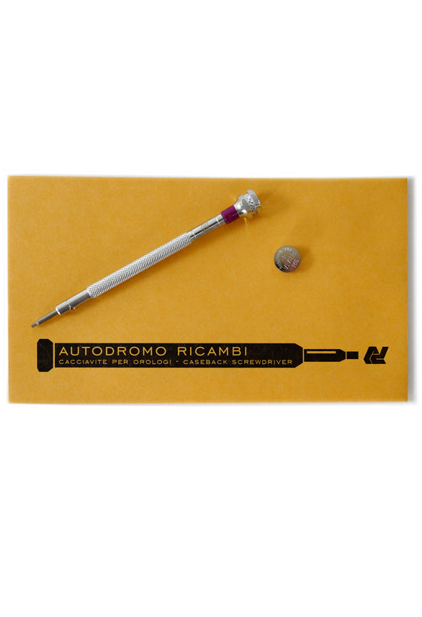 battery change kit for prototipo chronograph – Autodromo